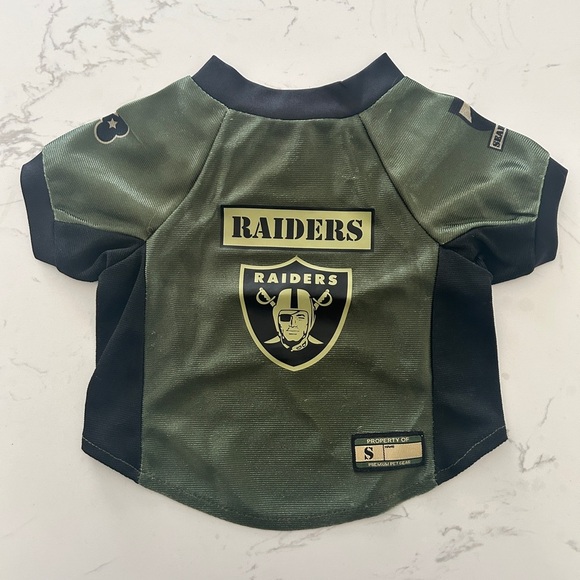 NFL Las Vegas Raiders Valor Stretch Dog Jersey, Size: Small- NWT - Picture 2 of 10